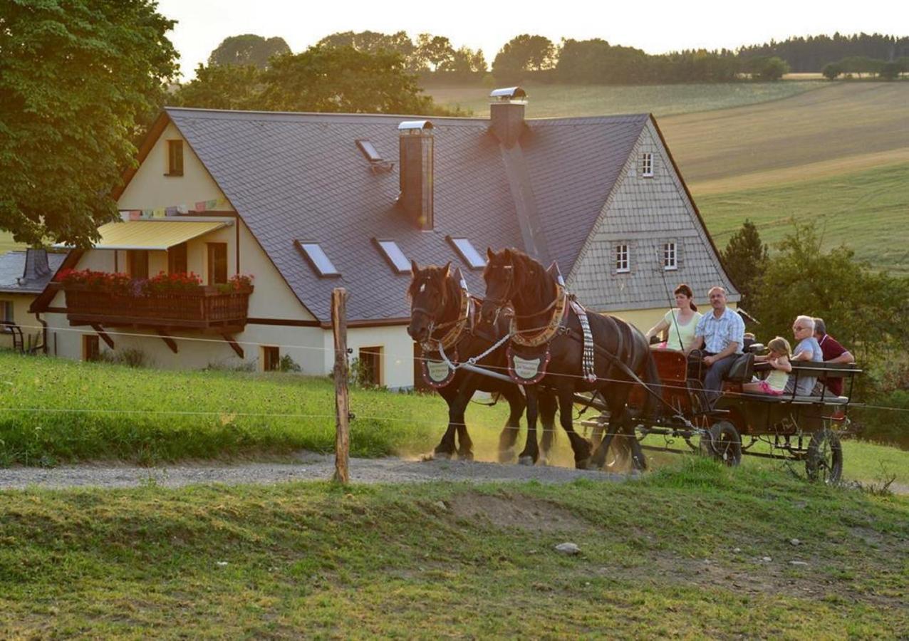 Ferienhof Kuerschner Drebach Dış mekan fotoğraf